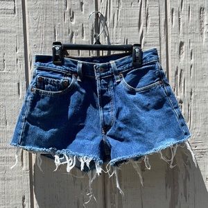 Vintage Levi’s cutoff 501 shorts